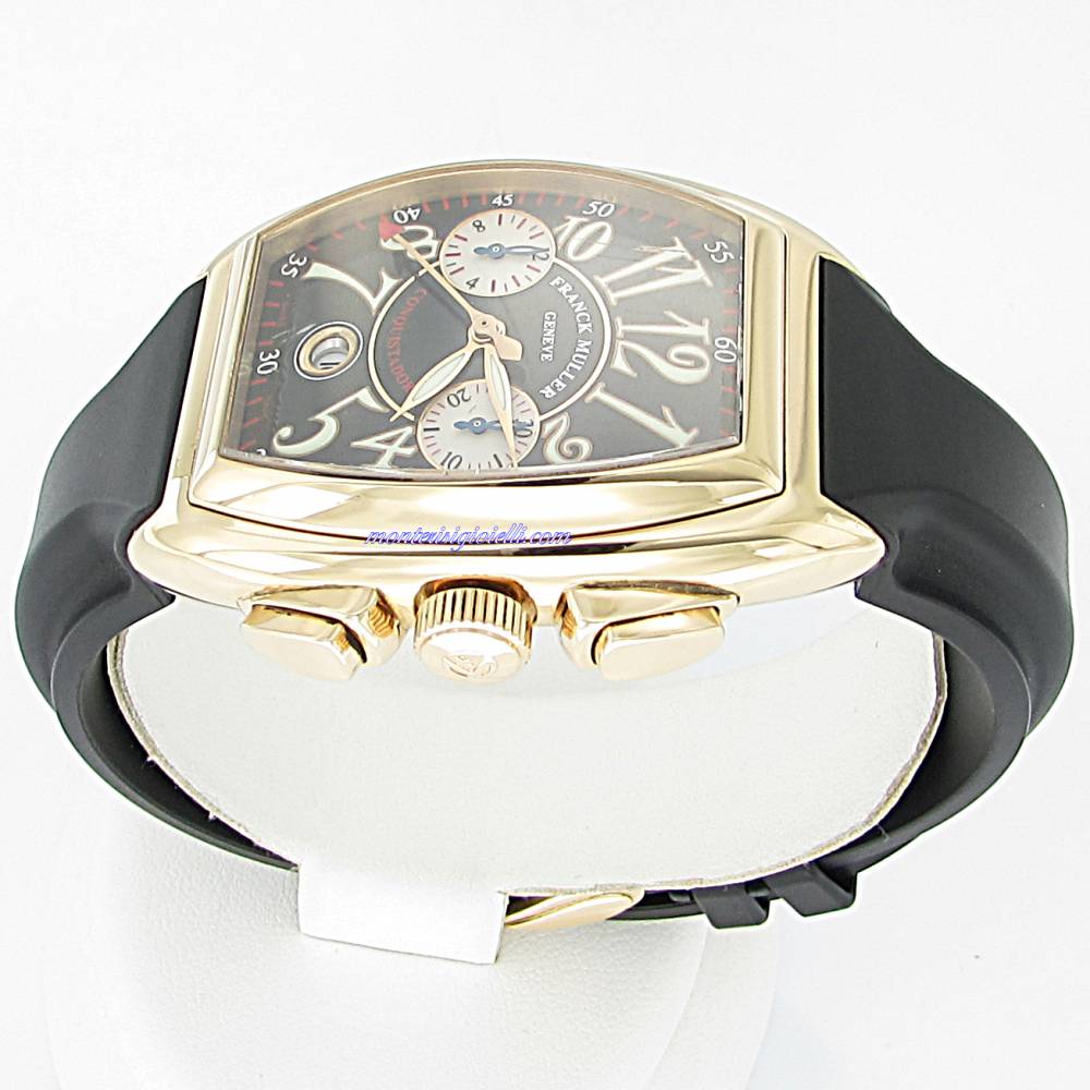 Franck Muller Conquistador cassa 41 X 35 mm oro rosa 750/1000 18 kt ref. 8002 CC.