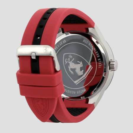 OROLOGIO RED REV T NERO CON DETTAGLI ROSSI